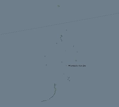 Map of the eclipse path across Mauritius on 11/20/1835