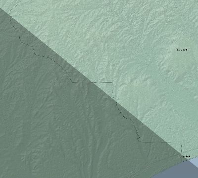 Map of the eclipse path across Togo on 11/20/1835