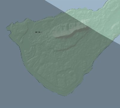 Map of the eclipse path across Tonga on 07/08/1861