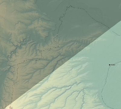 Map of the eclipse path across Bulgaria on 03/06/1867