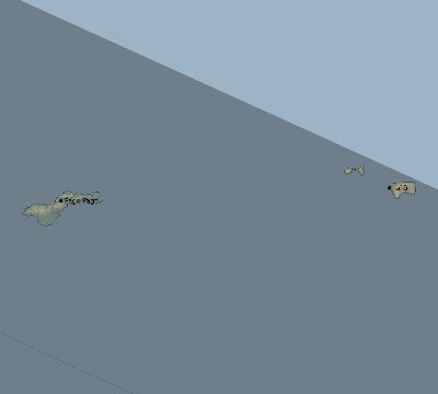 Map of the eclipse path across American Samoa on 06/18/1871