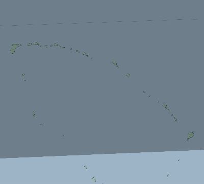 Map of the eclipse path across Marshall Islands on 03/25/1876