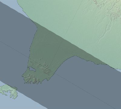 Map of the eclipse path across Yemen on 07/19/1879