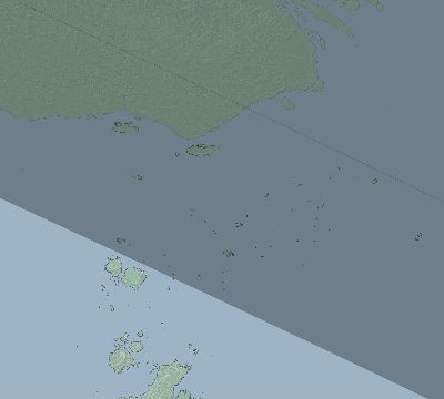 Map of the eclipse path across Australia on 11/10/1882