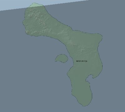 Map of the eclipse path across Caribbean Netherlands on 08/29/1886