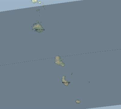 Map of the eclipse path across Vanuatu on 03/06/1905