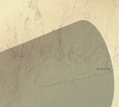 Map of the eclipse path across Algeria on 11/22/1919