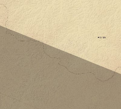 Map of the eclipse path across South Sudan on 01/14/1926