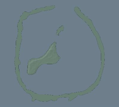 Map of the eclipse path across Pitcairn Islands on 12/13/1936