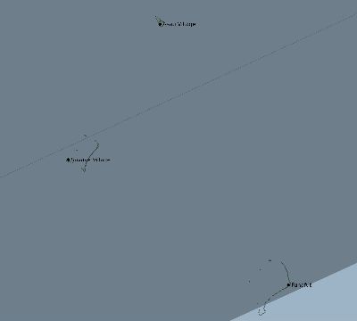 Map of the eclipse path across Tuvalu on 06/08/1937