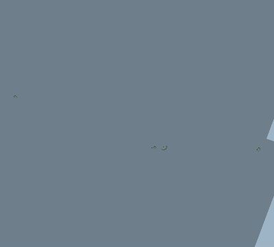 Map of the eclipse path across Solomon Islands on 07/20/1944