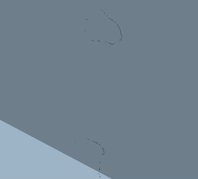 Map of the eclipse path across Solomon Islands on 06/20/1955