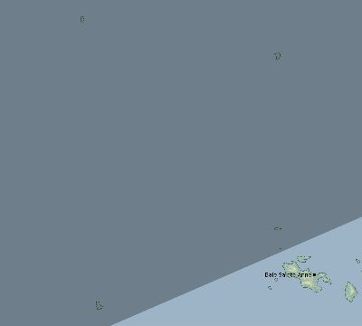 Map of the eclipse path across Seychelles on 06/20/1955