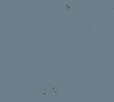 Map of the eclipse path across French Polynesia on 05/30/1965