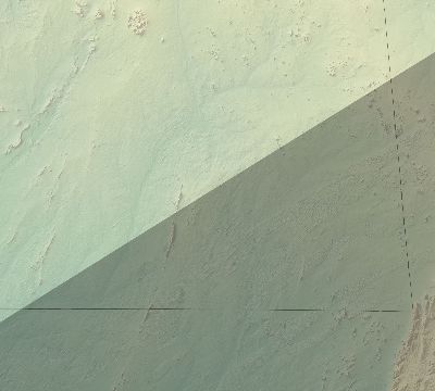 Map of the eclipse path across Western Sahara on 12/24/1973