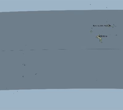 Map of the eclipse path across Seychelles on 04/18/1977