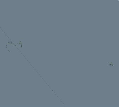Map of the eclipse path across Micronesia on 09/23/1987