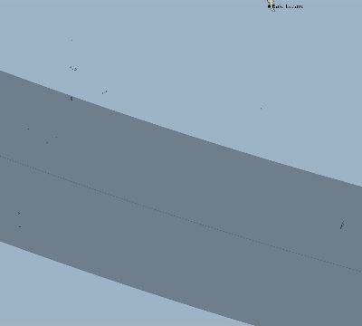 Map of the eclipse path across Seychelles on 10/03/2005