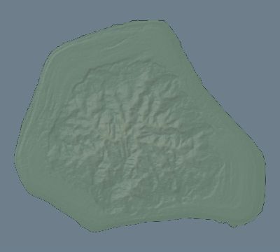 Map of the eclipse path across Cook Islands on 07/11/2010