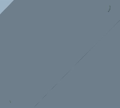 Map of the eclipse path across Kiribati on 02/16/2045