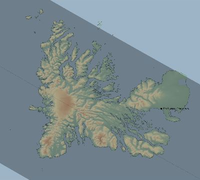 Map of the eclipse path across French Southern and Antarctic Lands on 08/02/2046