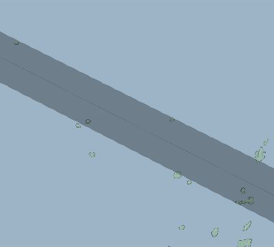 Map of the eclipse path across Maldives on 11/25/2049