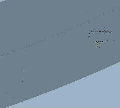 Map of the eclipse path across Seychelles on 02/17/2064