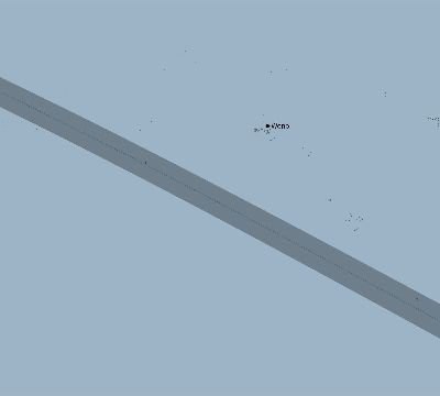 Map of the eclipse path across Micronesia on 07/24/2074