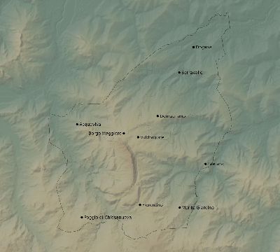 Map of the eclipse path across San Marino on 07/13/2075