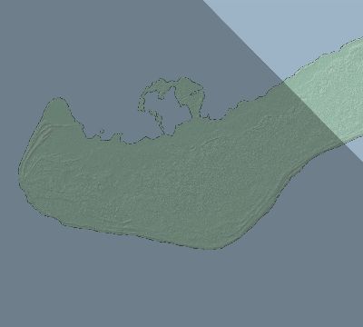 Map of the eclipse path across Cuba on 11/15/2077