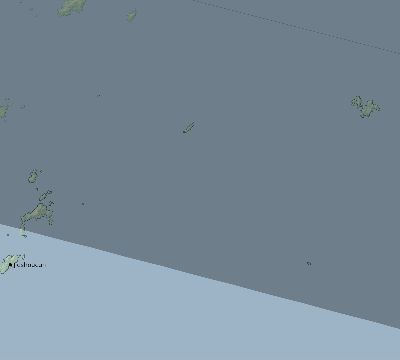 Map of the eclipse path across Taiwan on 10/04/2089