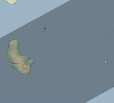 Map of the eclipse path across Vanuatu on 01/27/2093