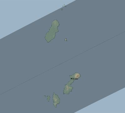 Map of the eclipse path across Philippines on 12/29/2103
