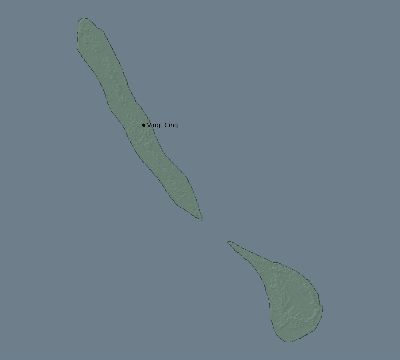 Map of the eclipse path across Mauritius on 03/22/2118