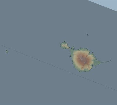Map of the eclipse path across Heard Island and McDonald Islands on 11/06/2124