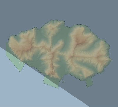 Map of the eclipse path across French Southern and Antarctic Lands on 11/06/2124