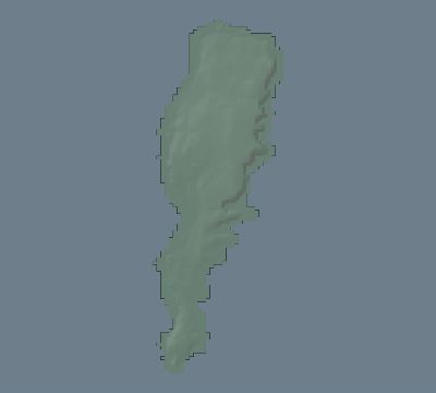Map of the eclipse path across Falkland Islands on 04/13/2135