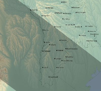 Map of the eclipse path across Moldova on 10/07/2135