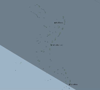Map of the eclipse path across Maldives on 10/07/2135