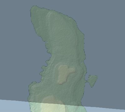 Map of the eclipse path across Vanuatu on 11/07/2143