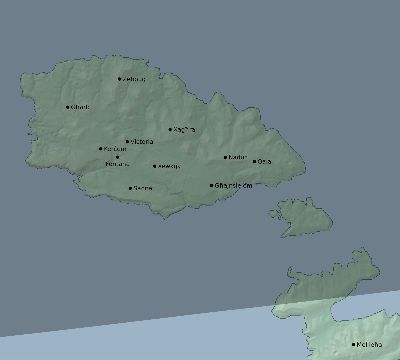 Map of the eclipse path across Malta on 08/26/2147