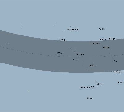 Map of the eclipse path across Marshall Islands on 12/30/2149