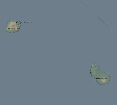 Map of the eclipse path across Caribbean Netherlands on 10/17/2153