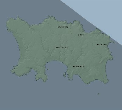 Map of the eclipse path across Jersey on 06/04/2160