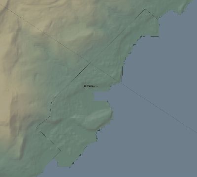 Map of the eclipse path across Monaco on 06/04/2160