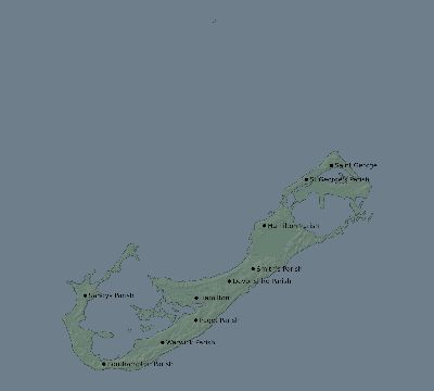 Map of the eclipse path across Bermuda on 09/05/2165
