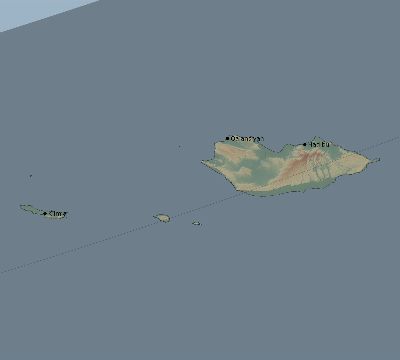 Map of the eclipse path across Yemen on 01/10/2168