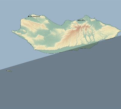Map of the eclipse path across Yemen on 07/05/2168