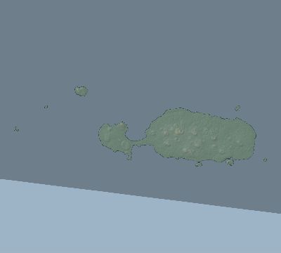 Map of the eclipse path across Fiji on 05/05/2171