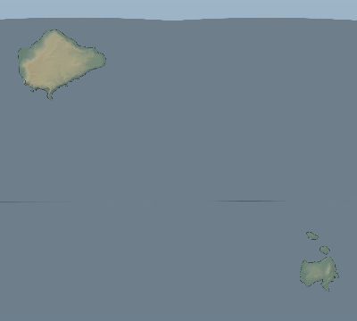 Map of the eclipse path across Saint Helena, Ascension and Tristan da Cunha on 10/17/2172